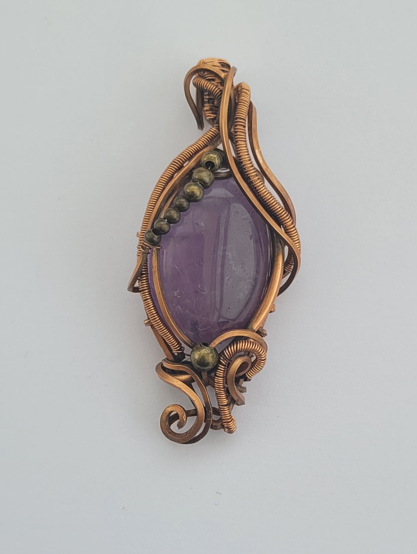 Pendentif en améthyste