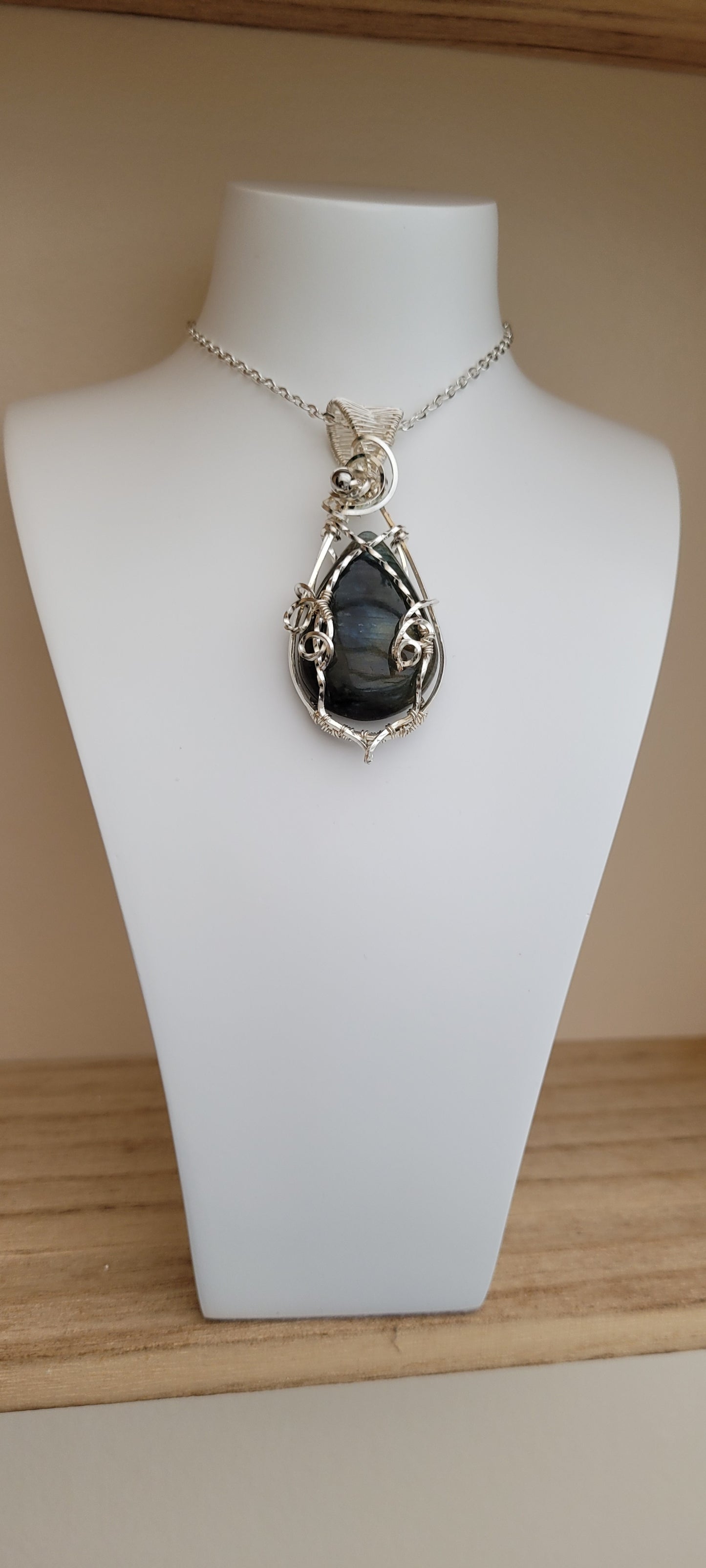 Pendentif en Labradorite