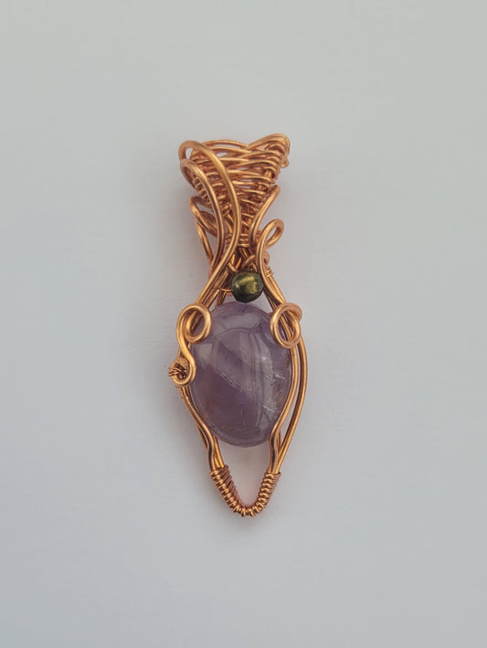 Pendentif en améthyste