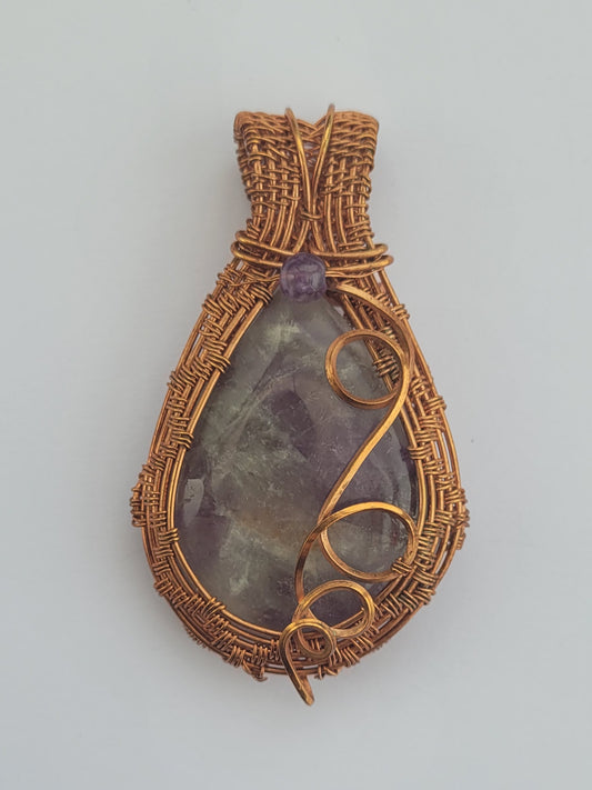 Pendentif en améthyste