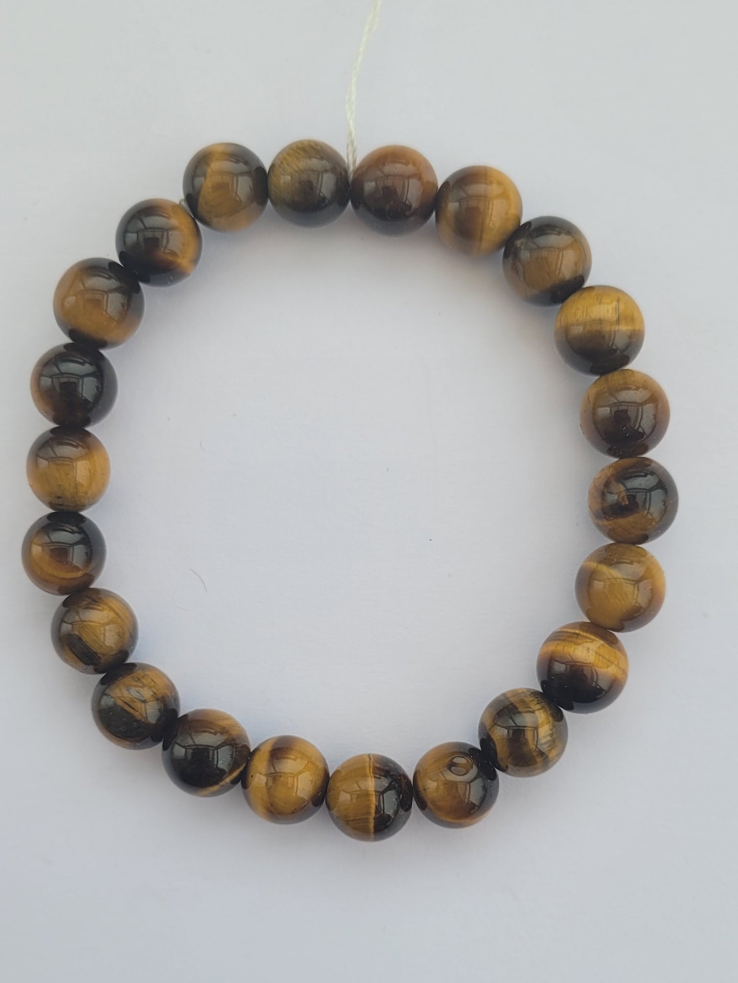 Bracelet en oeil de tigre 8 mm