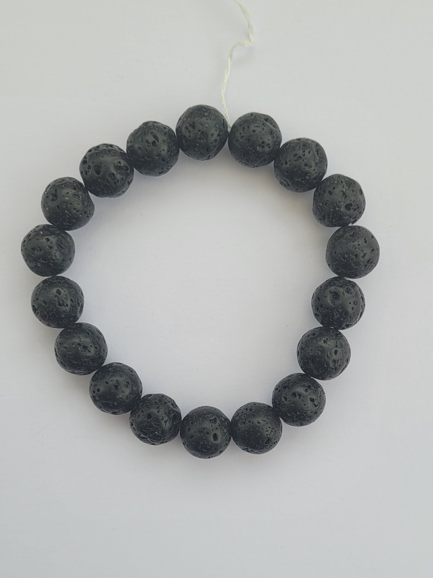 Bracelet en pierre de lave 10 mm