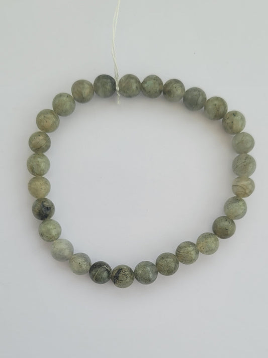 Bracelet en labradorite de 6mm