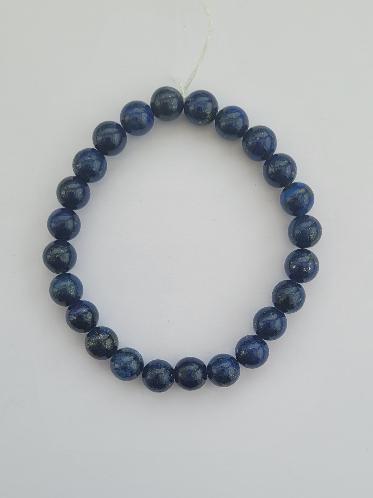 Bracelet en lapis lazuli de 8 mm