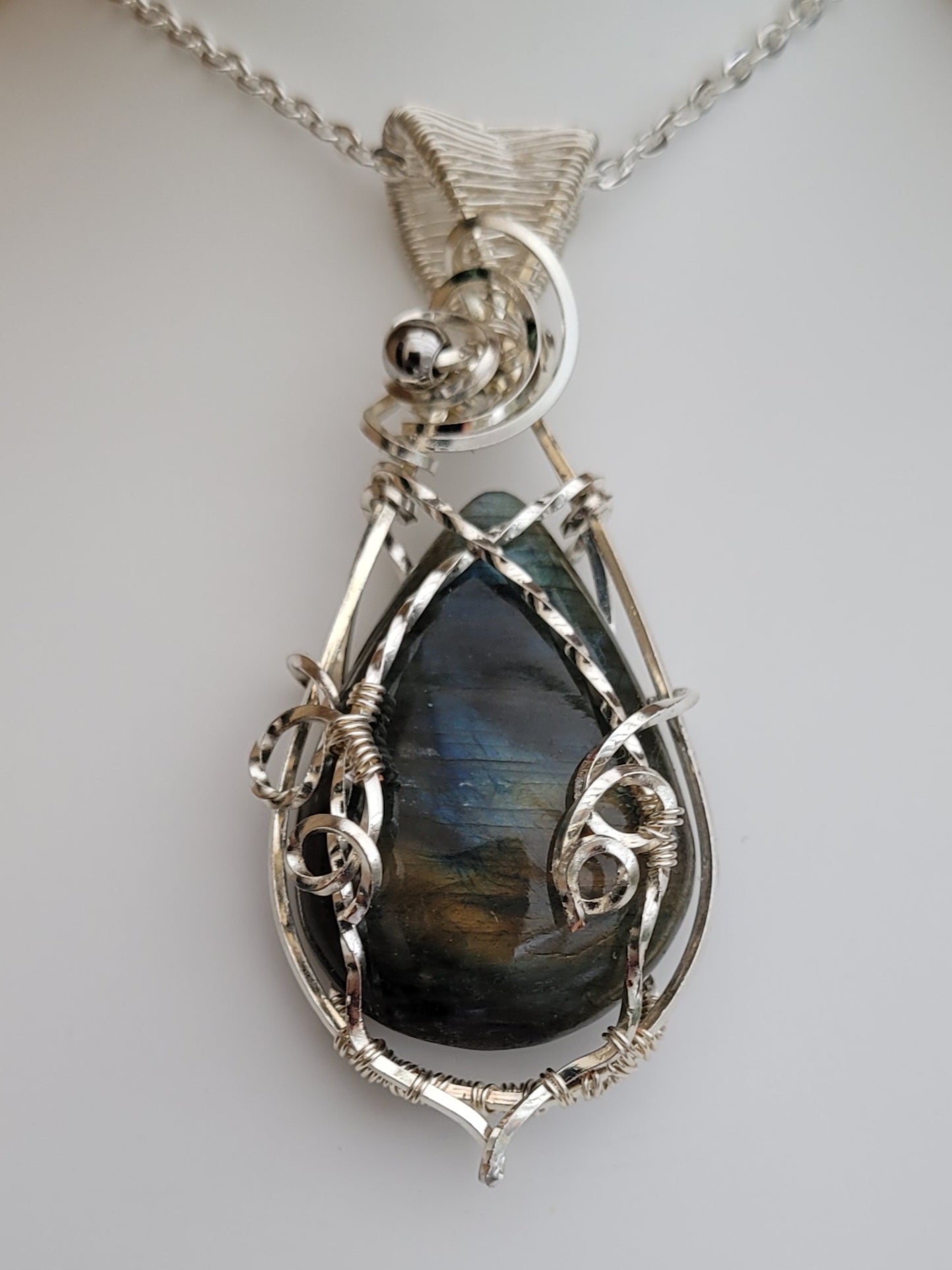 Pendentif en Labradorite